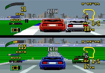 Top Gear 2 (AGA)_Disk2 screen shot game playing